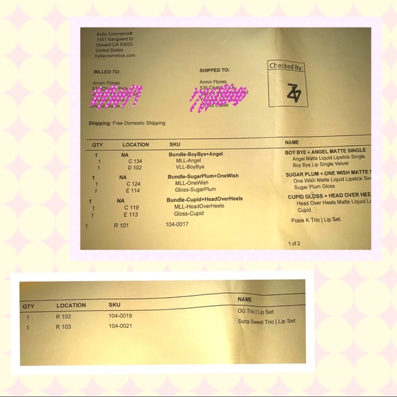 2/3 Kylie Cosmetics Posie K Trio Bundle - Picture 5 of 7